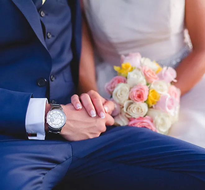 Gold Package - Premium wedding photography with pre-wedding shoot and luxury album