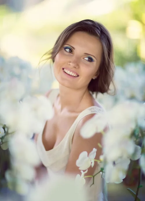 Beautiful bride portrait