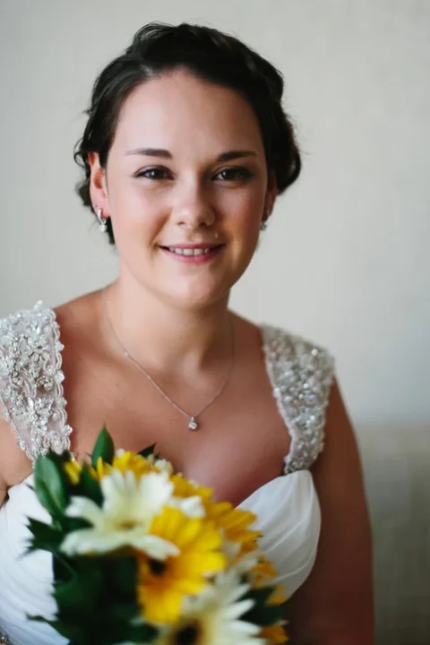 Beautiful bride portrait