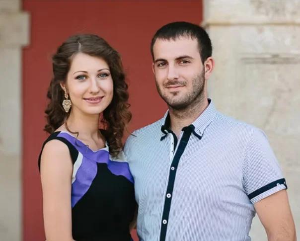 Portait of man and woman